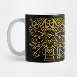 Cow Folk — Race Crest (color) Mug